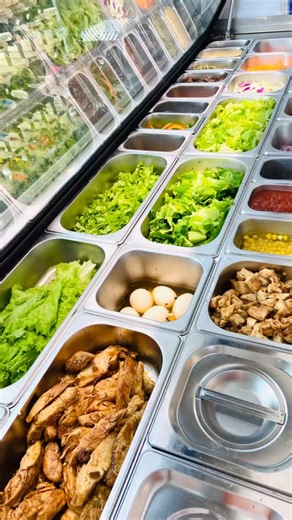 Making it fresh every day 🥬✨ Make your own wraps, bowls, or salads—your way, your taste—only at Wall Street Wraps. #FreshEveryday #BuildYourOwn #WallStreetWraps #HealthyEats #EatClean #CustomMeals #FreshAndHealthy | Wall Street Wraps