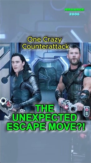 One Escape. Total Chaos. 💥|| Thor Ragnarok
