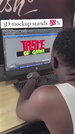 3D costumized mockup stand #event #letterstands