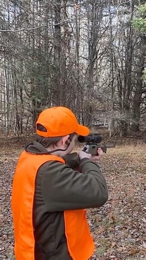 First time Shooting Browning BLR #westvirginia #deerseason #deerhunting