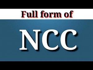 NCC ka full form ||#fullform