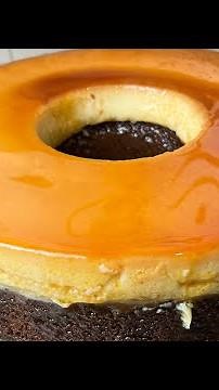 Bolo pudim feito na airfryer em 30 minutos