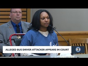 Alleged bus driver attacker appears in court, records show dozens of driver disturbances, assaults