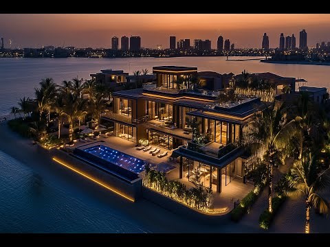 Inside Dubai's Most Luxury Villa | Ultra-Modern Mansion with Infinity Pool