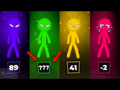 😎 Stickman Random MINIGAMES Tournament - Stickman Party Gameplay