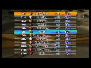 Mario Kart Wii - 2 player VS Race (32 tracks - Mirror Mode)