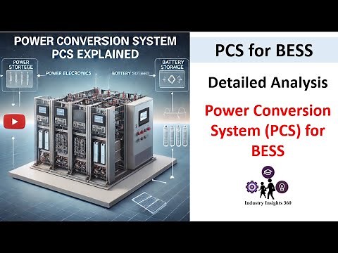 Power Conversion Systems for BESS (PCS) || Converter #batterystorage #battery #electrical