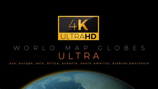 World Map Globes Ultra