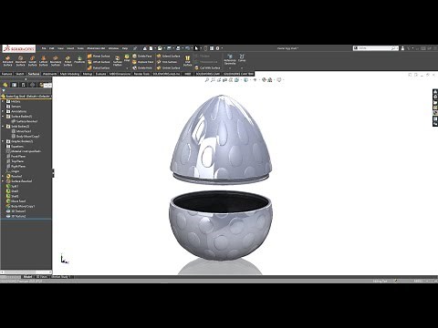Easter Egg Fun with 3D Texture in SolidWorks