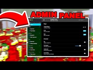 How to Get ADMIN PANEL in 99 nights in the forest and more games!