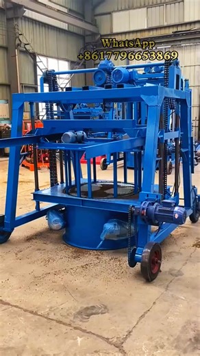 Mobile Pipe Making Machine Concrete Round Pipe Molding Machine Cement Pipe Making Machine #pipe | Lucky Man