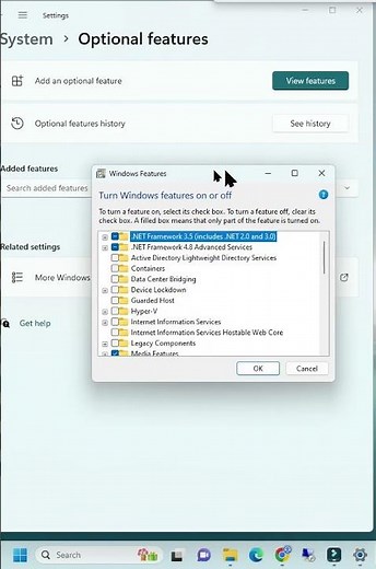 How to Find more windows features in windows 11