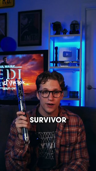 My favorite lightsaber in my collection 🔥 @ccsabers #starwars #jedifallenorder #jedisurvivor #calkestis #lightsaber