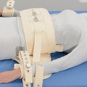 [Hot Item] High Quality Medical Waist Restraint Belt Fixed on Bed Magnetic Patient Restraints