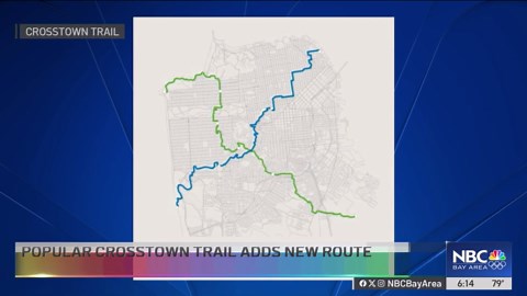 San Francisco's popular crosstown trail adds new route