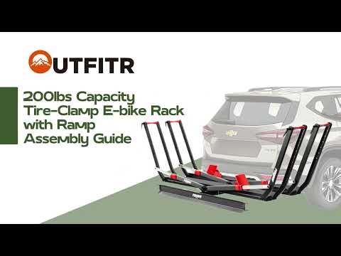 How-to: 2-Bike Hitch Rack| Tire-Clamp| 10104186