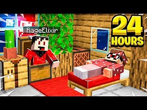 I Spent The Night in My Best Friend's House & He Had No Idea.. (24 Hour Challenge) | Realms SMP