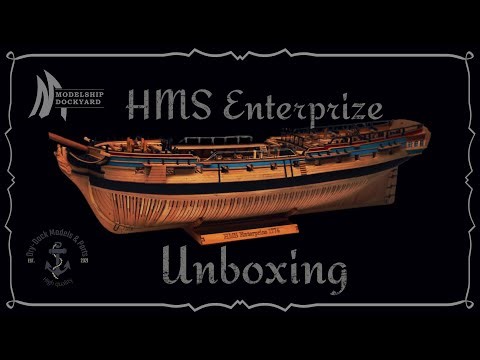 HMS Enterprize 1774 Unboxing