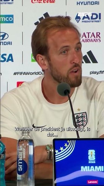 Harry Kane en Donald Trump samen op de golfbaan 😅🏌️