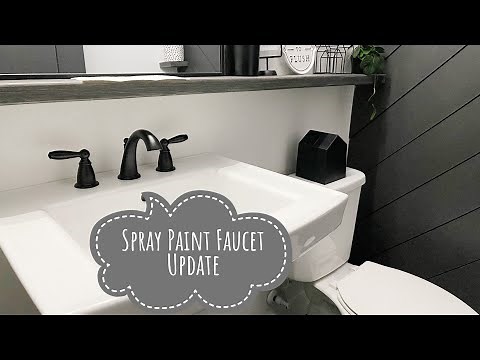 Spray Painted Faucet Durability Update - 8 Months