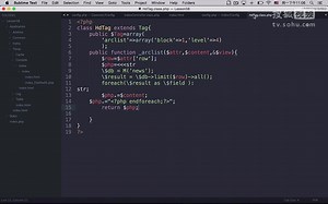php培训后盾php教程 HDPHP教程第58课