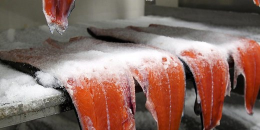 Smoked salmon is made by hand in London's last remaining East End smokehouse