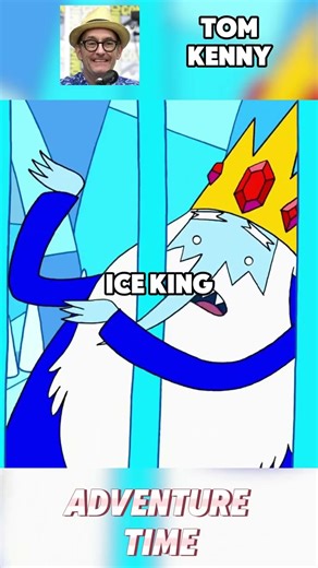 These characters are all voiced by tom kenny #voiceactor #spongebob