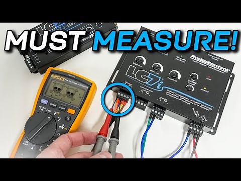 THREE wiring checks for BEST SOUND when installing Line Output Converter