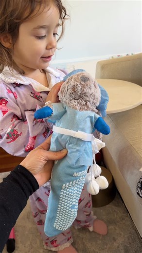 Dr. Karli Provost Goldstein on Instagram: "Adenoids gone! Sleep apnea in 3 year olds is not easy. Typically we can find a reason. In her case 95% of airway was obstructed by adult size adenoids. Toddler anesthesia wake-up is wild but recovery hopefully quick. Helps to have my rockstars team at Phelps dressing up her bunny and making her laugh."