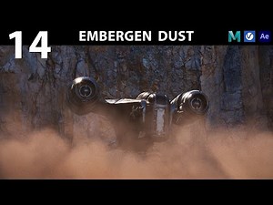 EmberGen Dust VDBs with V-Ray — Razor Crest VFX Lecture 14