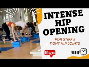 Advanced Hip Opening Yoga Sequence 50 Min | Ultimate hip-flexors & extensor stretches | Part 1