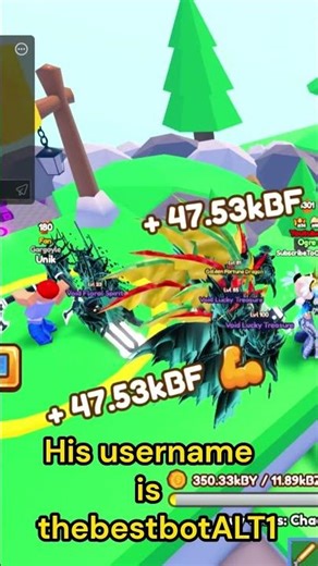 Met two scripter in Saber Simulator(Roblox game)