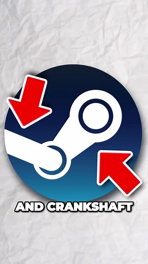 Steam Logo Explained #steam #steamgame #steamgames #pcgaming #pcgaming #gaming #fy #fypシ #pc #viral