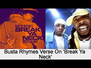 Busta Rhymes┃Break Ya Neck, lyrics┃Rhymes Highlighted, Lyrics
