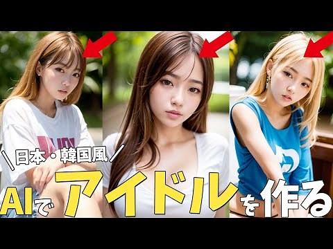 [How to make AI bikini model] Anyone can easily create a "Japanese" style swimsuit beauty for free