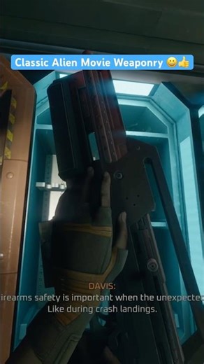 Classic Alien Movie Weaponry 😀👍 #alienrogueincursion