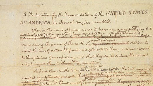 The Declaration of Independence and Thomas Jefferson
