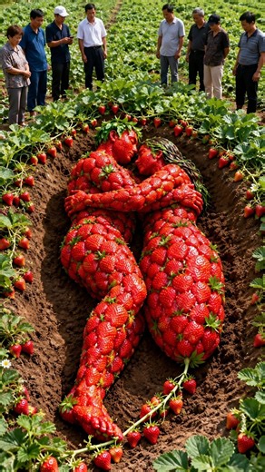 From One Strawberry to a Full Strawberry Farm 🍓 | Amazing Strawberry Growth Time-Lapse #plantgrowth