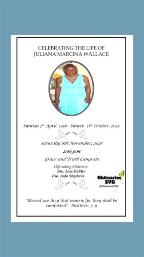 Juliana M. Wallace | Obituaries SVG