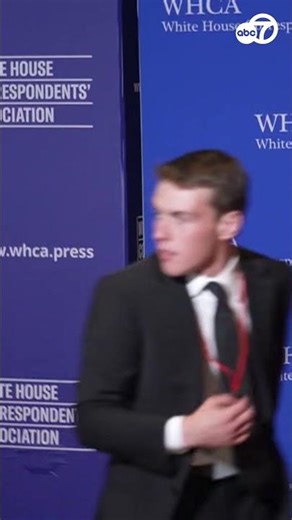 Video shows moment shots could be heard at White House Correspondents' Dinner