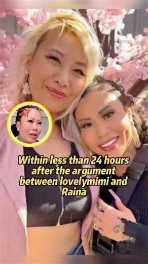after the argument between lovelymimi and Raina, she immediately took three actions