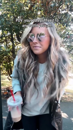 My best selling Amazon puffer vest from last year!! Just say THIS and I’ll send you the details to this outfit. Love adding these layers🙌🏼 #amazonfashion #momswithstyle #fallfashion #casualstyle #everydaystyle #comfyoutfit #casualwear #momoutfit #fallfashiontrends | Cozy on chestnut