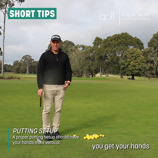 1.6K views · 18 reactions | SHORT TIPS - Putting Setup #golfcoaching #learngolf #golftips #golfadvice | Mark Auhl Golf Coaching | Facebook