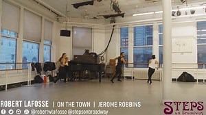 6.6K views · 541 reactions | We spent the afternoon On the Town with Robert La Fosse in his Jerome Robbins Rep Master Class yesterday! Catch him two more times this week to learn excerpts from West Side Story on Wed, 12/18, and from Fiddler on the Roof on Fri, 12/20! : Jacob Hiss : “New York, New York,” On the Town #stepsonbroadway | Steps on Broadway | Facebook