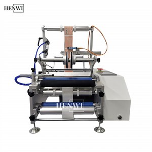 [Hot Item] Manual Fast Semi Automatic Adhesive Wine Round Bottle Labeling Machine