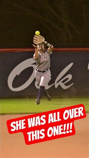 🥎 CF Comes Flying In for the Catch! #sports #highlights #fyp