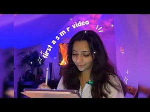 [my first ASMR video] Gentle lofi questionnaire rp w/ rain sounds