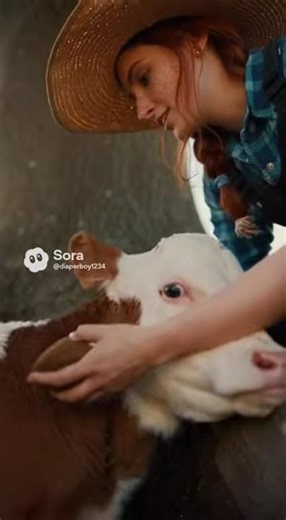 Tree Well Calf Assist 🐄🌳 | Farm Workers Rescue a Calf Stuck in a Tree Well