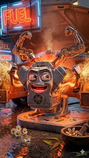 Car Engine vs Fire 🔥 | Kaun Zyada Powerful? 😱 #objecttalks #viralshortindia ‪@B2G_FACT1‬