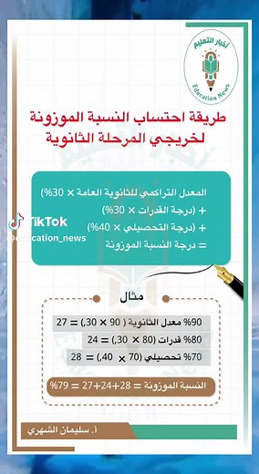 كيف اعرف معدل التراكمي للثانوية؟